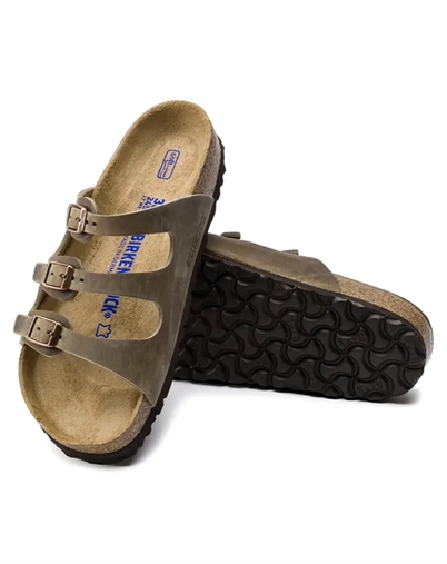 Florida Oiled Leather Sandal - Tabacco Brown - Birkenstock